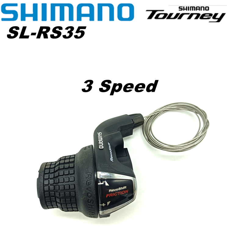 SHIMANO Tourney – manettes de vitesse originales 3x6/7 SL-RS35 REVOSHIFT, 3 × 6s 3 × 7s 6v 7v 18 21 vitesses, pièces d'origine: WHITE