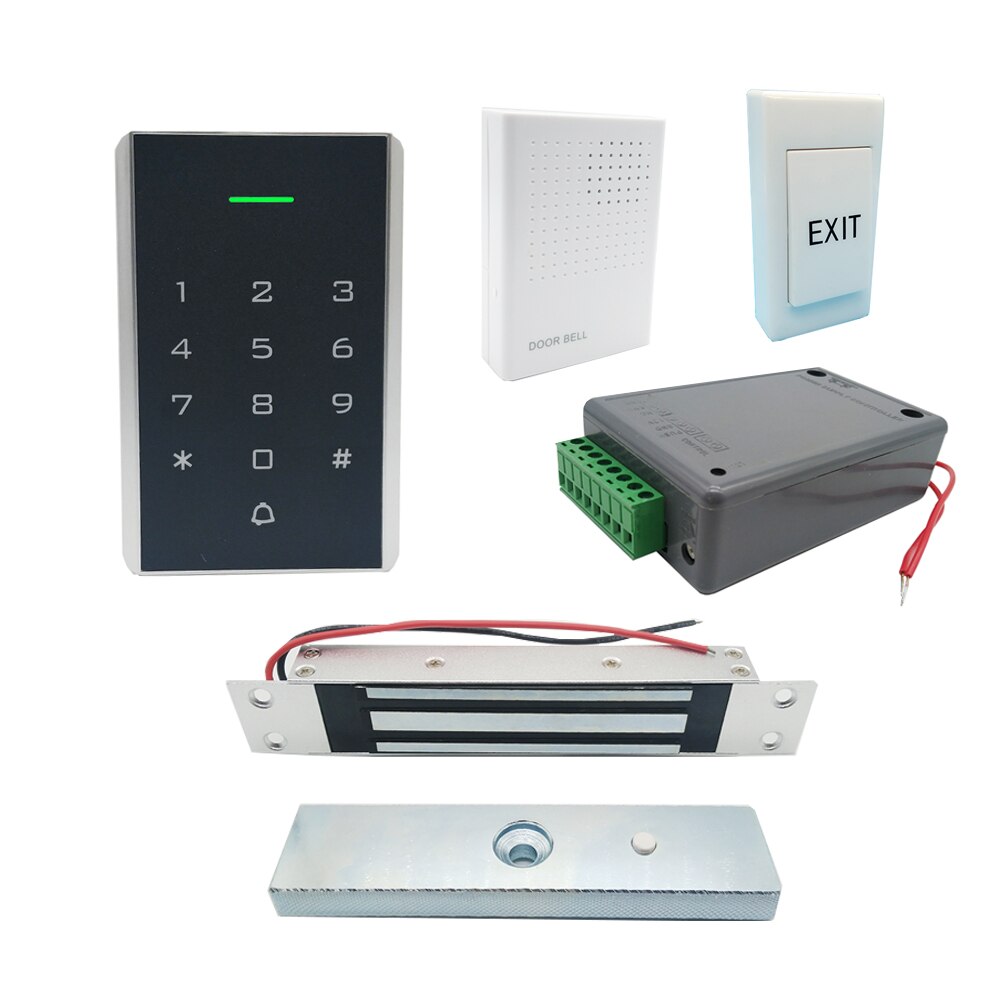 DIY Keypad 125khz RFID Door Access Control System Electric Magnetic Lock Controller: Kit02