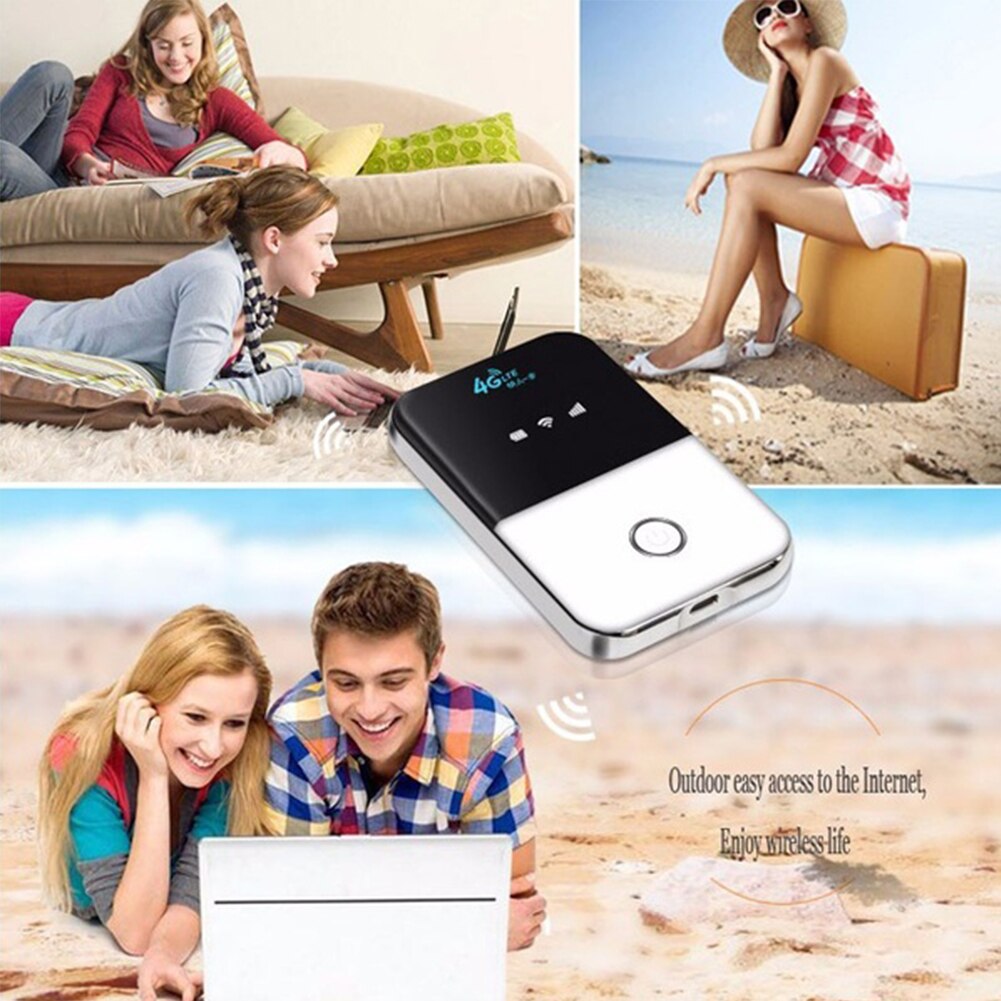 Unlock Mifi Draagbare Breedband Hotspot Mobiele Wifi Mini Pocket Wireless Router 4G Lte