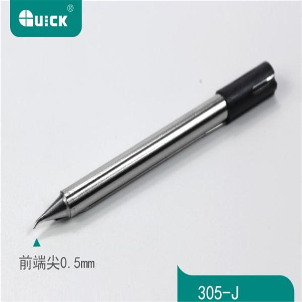 Original Product QUICK303D Lead-Free Soldering Station Soldering Tips 305-K, 305-SK, 305-2C, 305-3C, 305-I, 305-J, 305-2.4D, Tip: Yellow