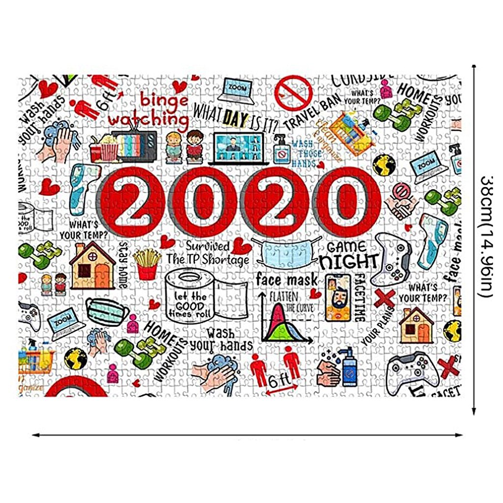 Year Puzzle 1000 Pieces Jigsaw Puzzle Adult Puzzle Interesting Toys