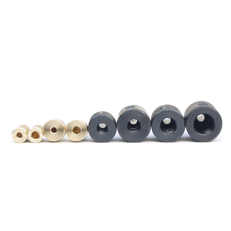 Adaptador de mandril de taladro Jt0, manguito de eje de conexión, acoplamiento de cobre de acero de 2,3mm/3,17mm/4mm/5mm/6mm/8mm