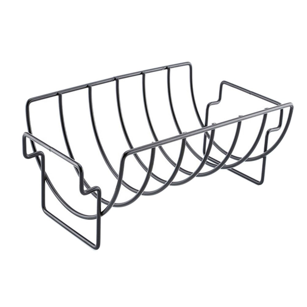 Bärbart värmebeständigt värmebeständigt utomhus camping grill grill grill ribben korg rack: Default Title