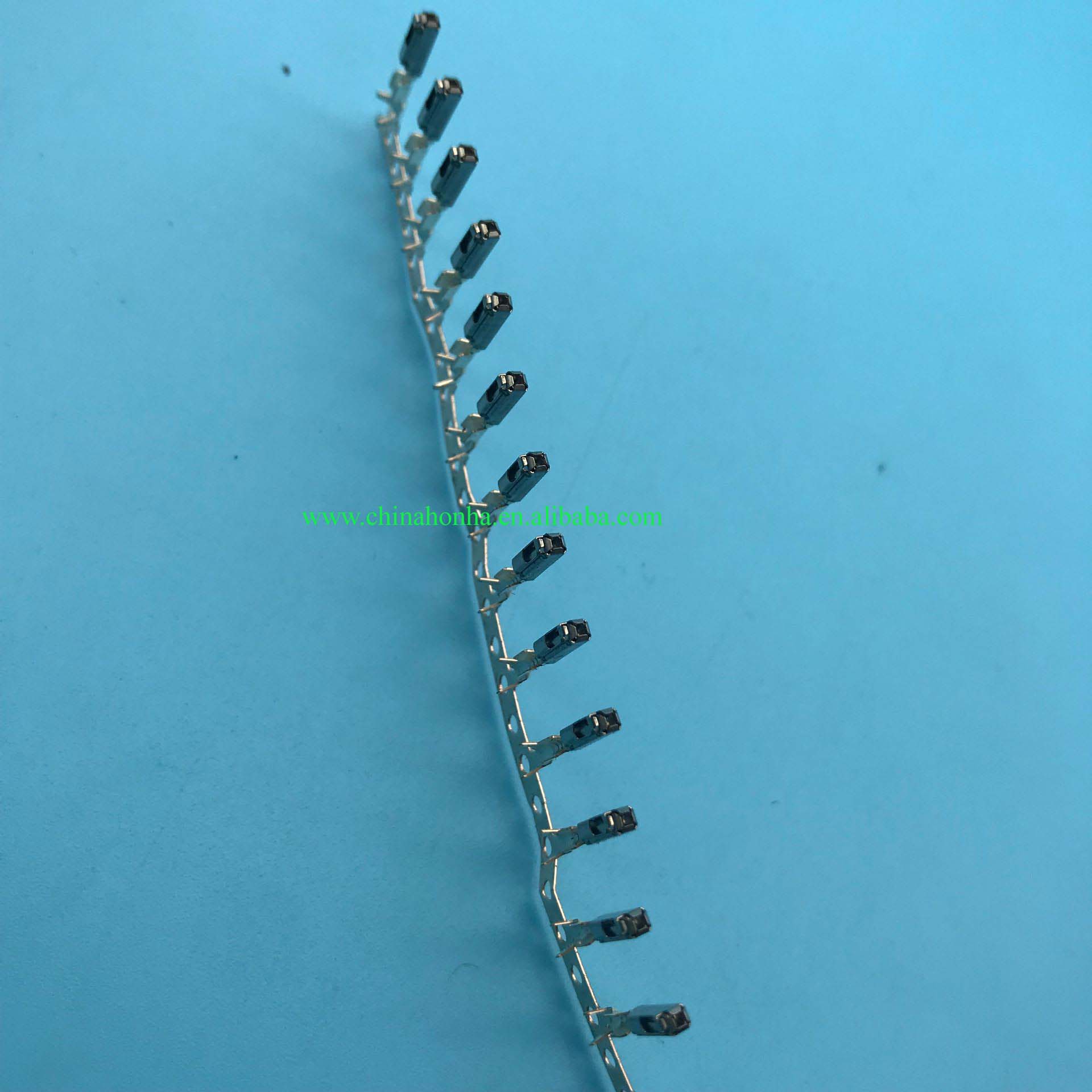 50pcs 5-968221-1 ecu small terminal Seat crimp pins For Use With ECU 284743-1 MQS SOCKET replace AMP TE Tyco wire crimp terminal