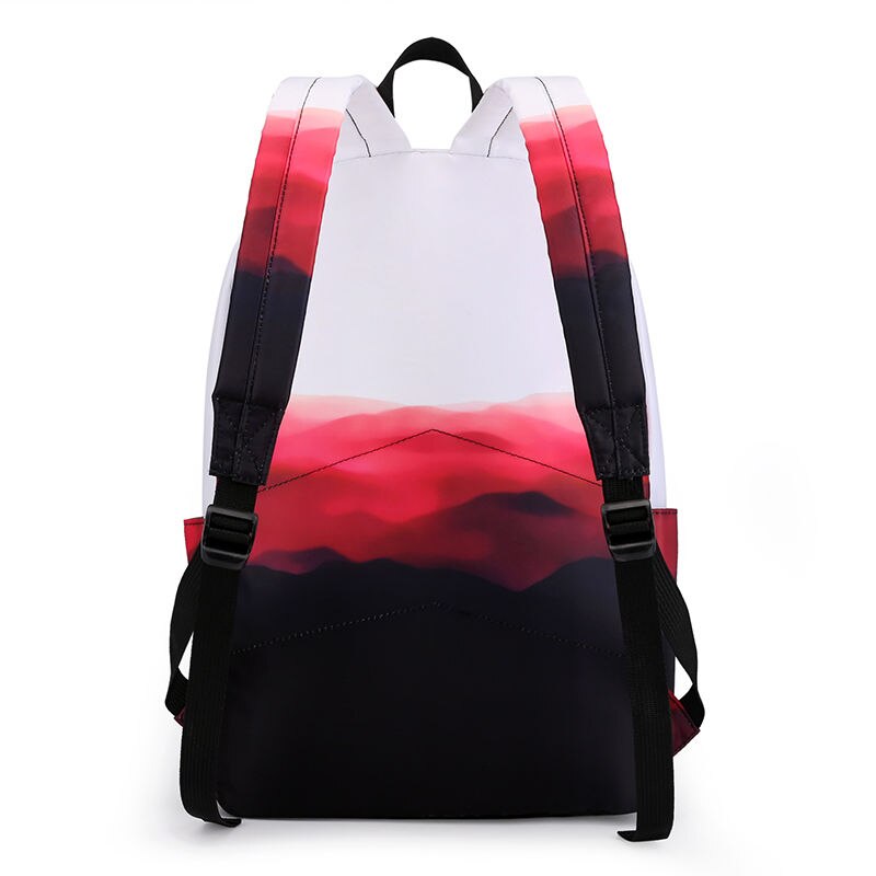 Zwart Wit School Satchel Unisex Casual Dagrugzak Lichtgewicht Vrouwen Terug Zak Schooltassen Voor Tienermeisjes Jongens College