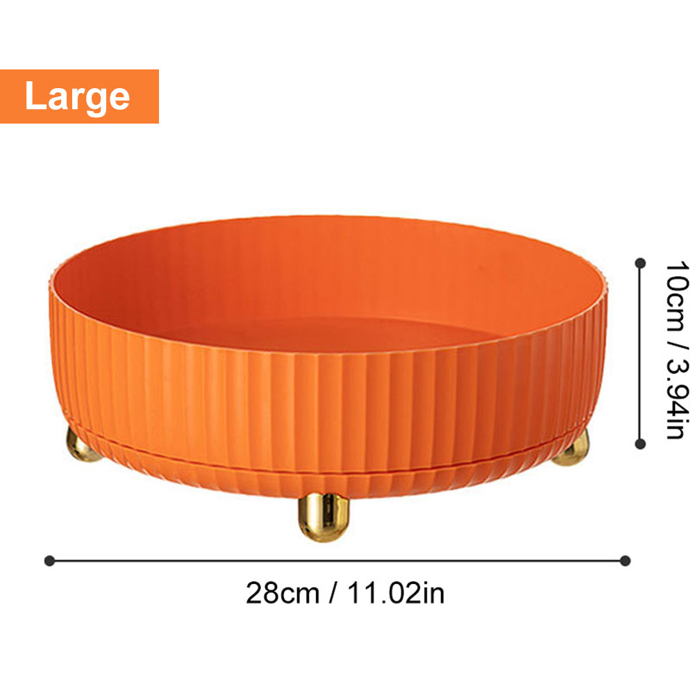 Estante de especias antideslizante con rotación de 360 grados, mueble de despensa, tocadiscos con contenedor de almacenamiento de Base ancha, organizador giratorio para condimentos de cocina: Rosa