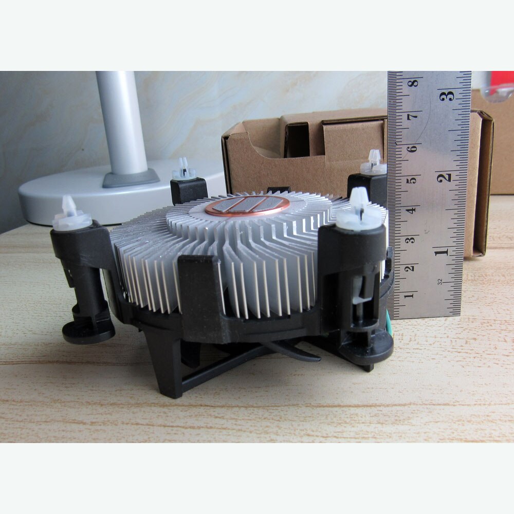 Cooler & Fan with Copper Core E97379-003 for Intel CPU i3 i5 i7 Socket LGA 1150 1151 1155 1156 C0155 0.2A 12V