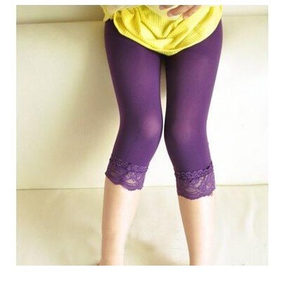 Primavera verão modelos de renda gancho renda doce na altura do joelho menina meias leggings 14 cores tz05: 14