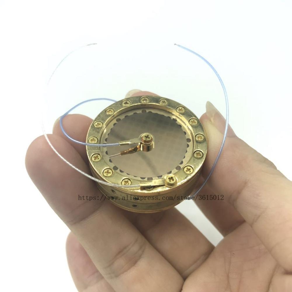 Double Sided Gold Recording Condenser Mic 34 mm Diameter Microphone Large Diaphragm Cartridge Core Capsule