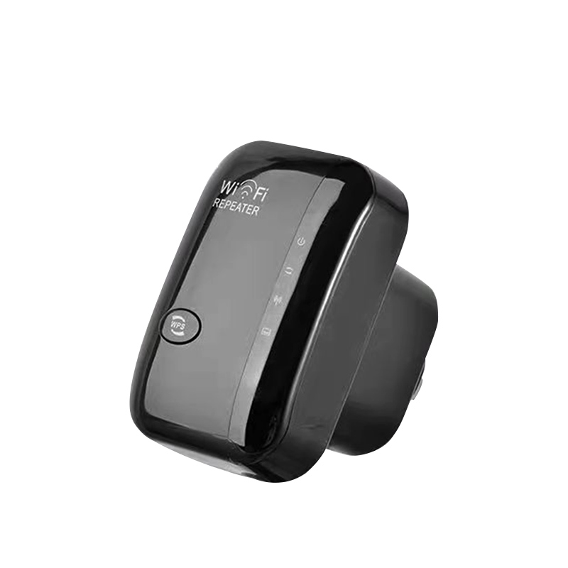 300Mbps WiFi Extender Amplifier Repeater Booster Wi Fi Signal 802.11N Long Range Wireless Wi-Fi Repeator Access Point: US plug / Black