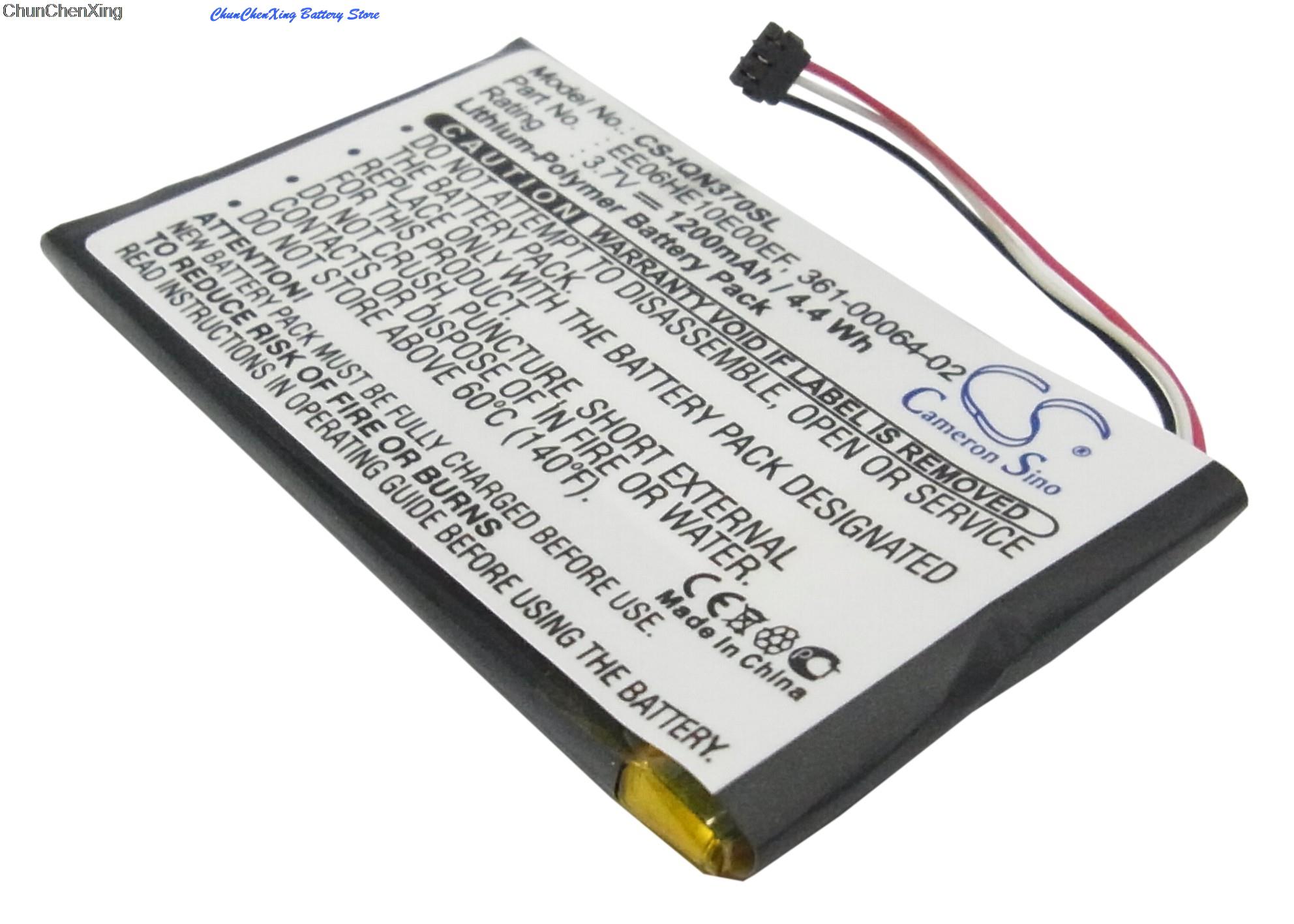 Batteria Cameron Sino 1200mAh 361-00064-02 361-00046-02 per Garmin Nuvi 3700, Nuvi 3760,Nuvi 3760T, Nuvi 3790, Nuvi 3790T