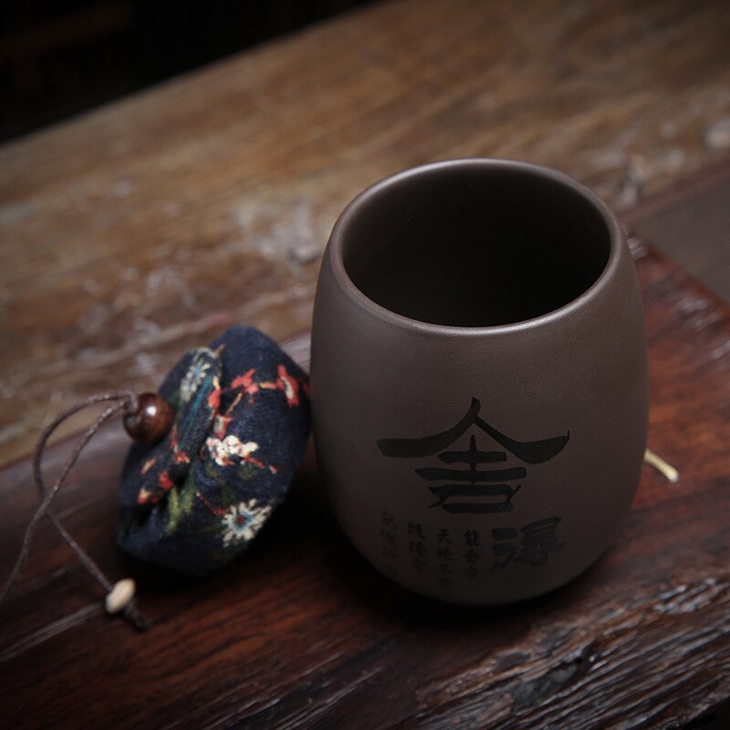 Yixing Dragon Teapot Sets 6pcs Ceramic Purple Clay Kung Fu Travel Tea Set 1 Teapot + 4 Cups + 1 Tank Handmade Teapot Set