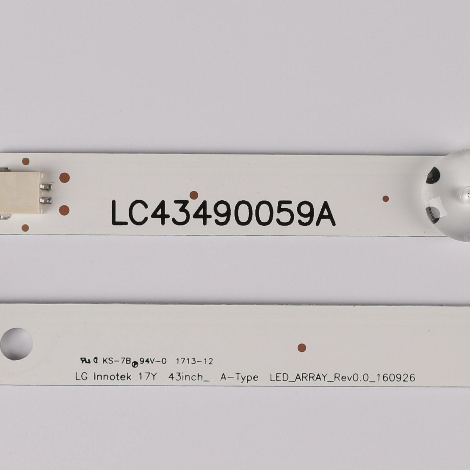 3 sztuk/zestaw listwa oświetleniowa LED dla LG 43UJ6300 43UJ6500 43UJ6560 43UJ651V 43UJ561V 43UJ701V 43UK6200 43UJ630V 43UJ635V 43LJ614V
