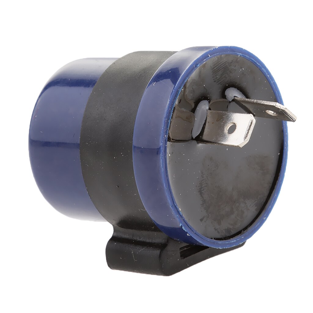 Intermittent Relays Signal Indicator 6-12V 2 Pin 8W For Motorcycle #Blue
