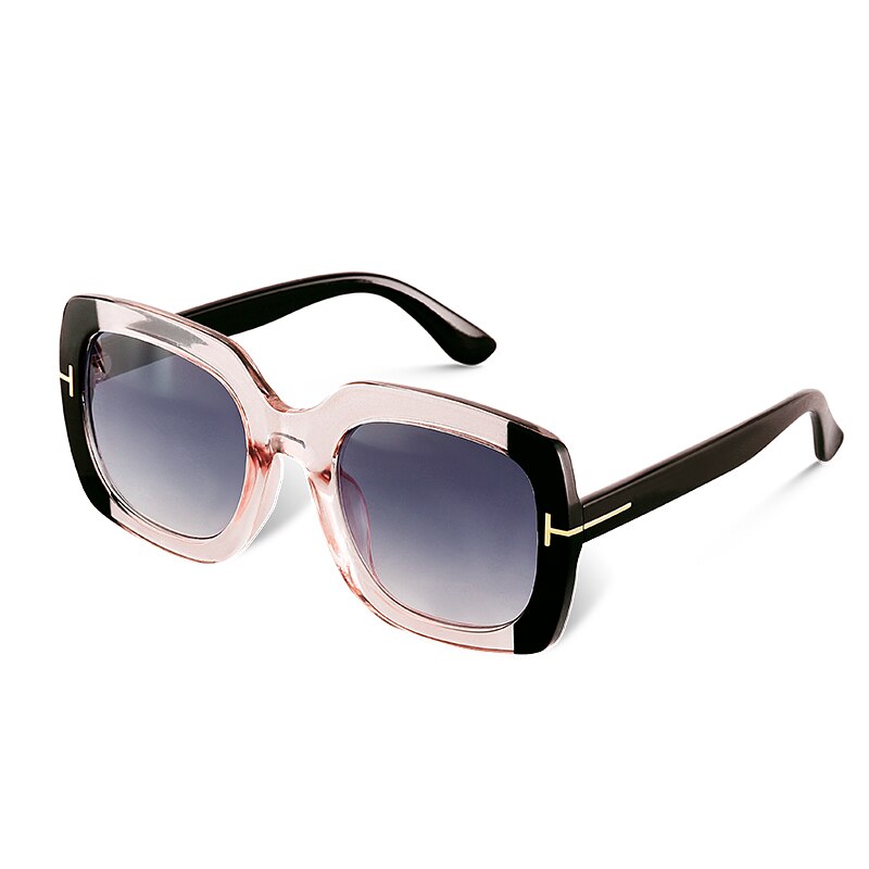 årgang firkantede solbriller kvinner briller herre speil solbriller kvinnelig kjent merke nagle svart eyewear gafas de sol: C4
