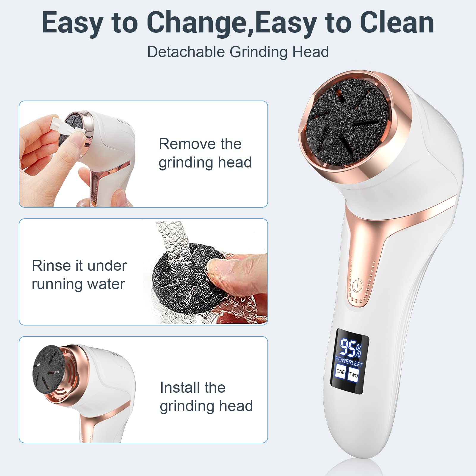Pedicure Machine Callus Remover Pedicure Tools Foot Dead Skin Remover Foot Grinder Electric Foot Grinder Elec