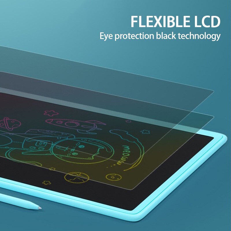 LCD Writing Tablet 8.5 Inch - E-writer Electronic Drawing Board Doodle Pad for Kids & Adults