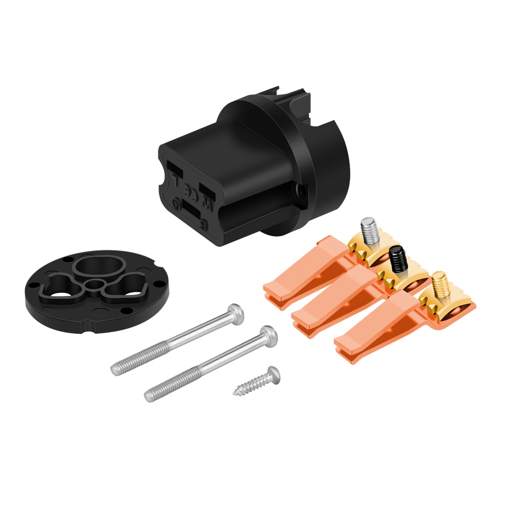 Monosaudio F126 C19 Puur Koperen Iec Vrouwelijke Connector Plug 20A Ac Voeding Iec Connector Plug Voor 8Mm Supply Kabel draad