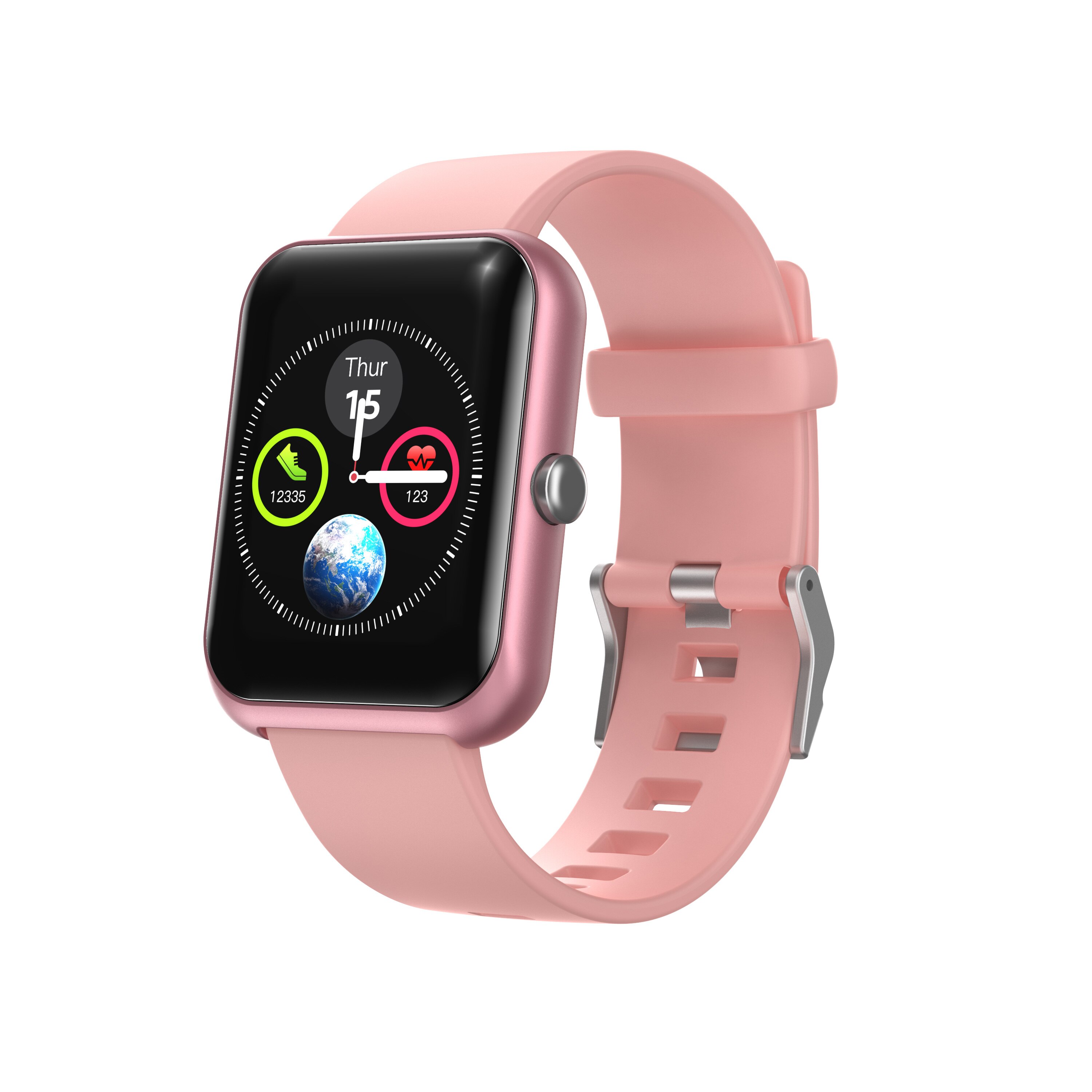 Smart Watch Ladies Heart Rate Blood Pressure Multifunctional Sport Watch Men Woman Waterproof Smartwatch Women: pink