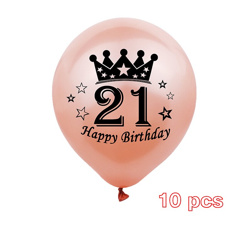 Happy Birthday Ballons Banner – 16 Zoll Mylar-Buchstaben, Geburtstagsdeko Für Kinder & Erwachsene