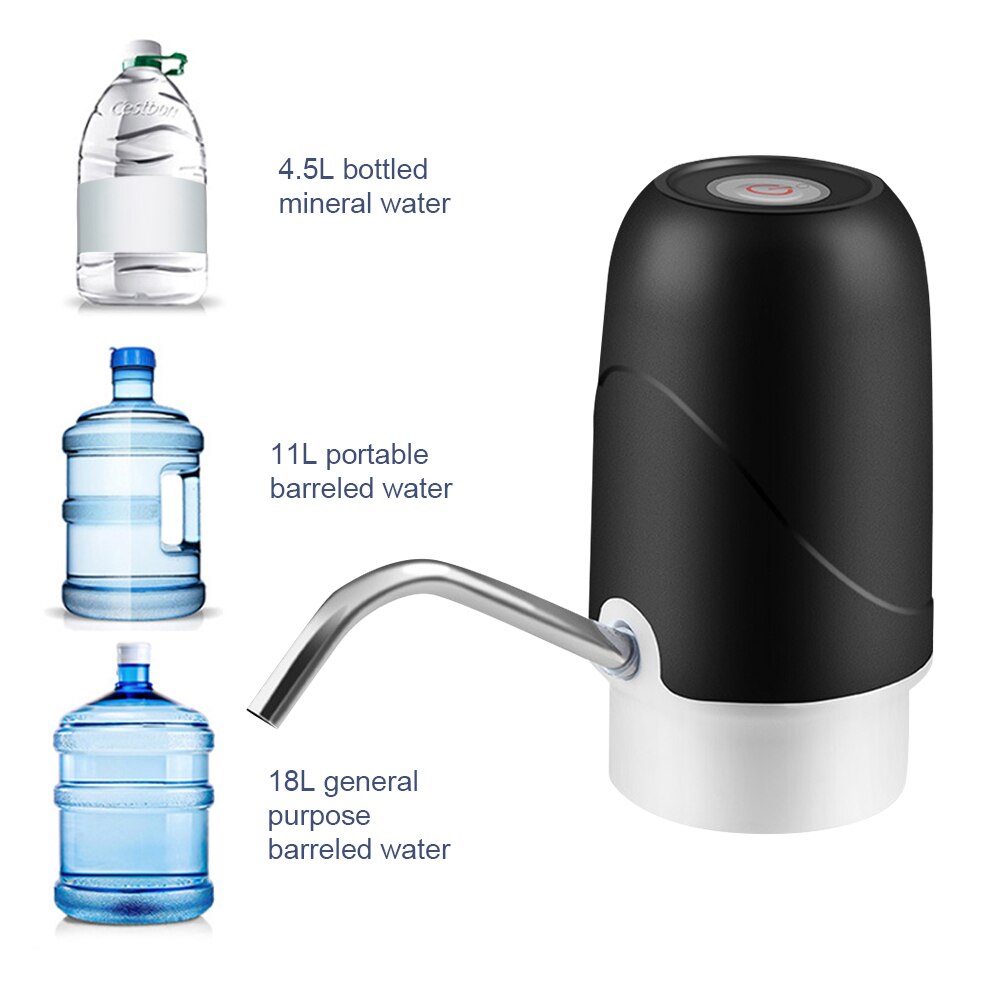 Bottled Water Automatic Water Suction Device USB Charging Electric Water Heater Small Intelligent Water Pump 1pcs