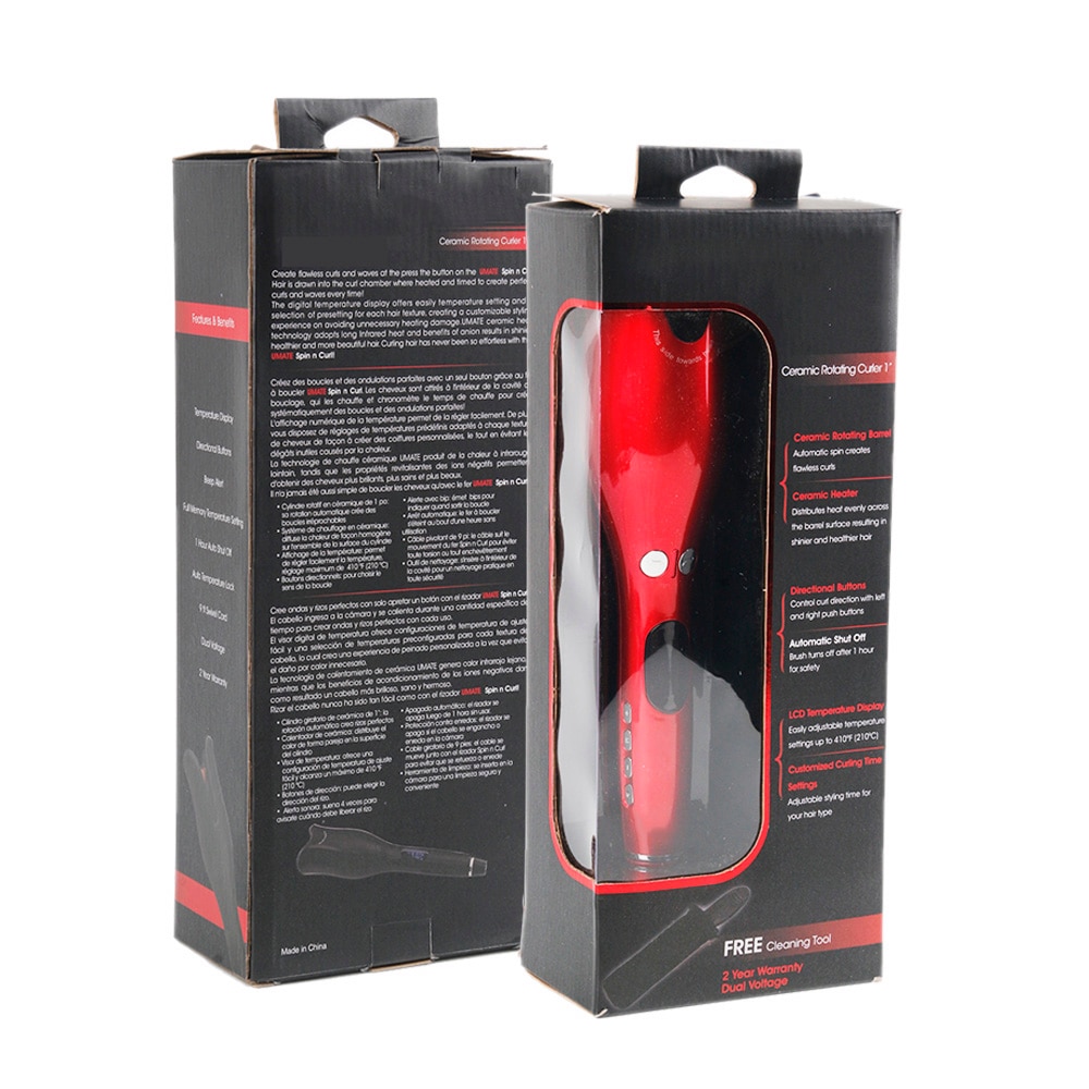 Roosvormige multifunctionele lcd krultang haar krultang styling tools krultangen staaf waver curl automatische krullen lucht