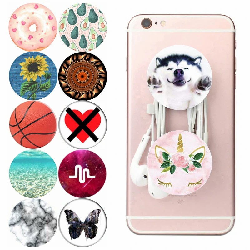 Попсокет Meninas Pops Anel Titular Do Telefone Popping Pipsocket Expansão Suporte Aperto de Montagem Tomada De Bolso Para Smartphones e Tablets
