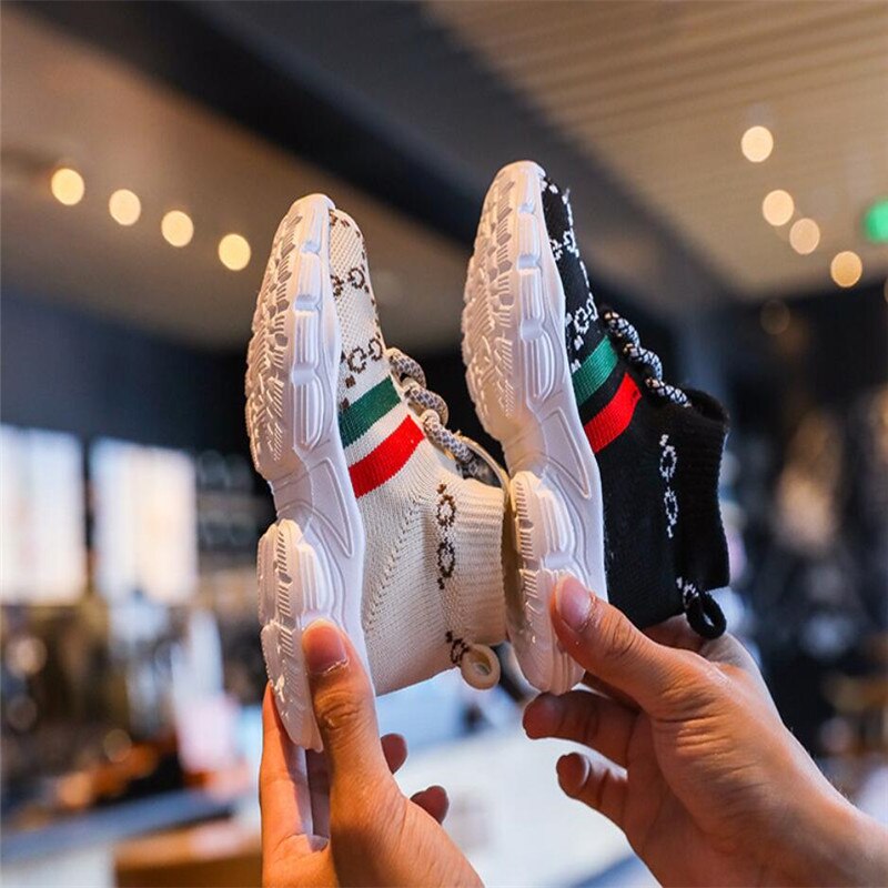 Herfst Kinderen Schoenen Unisex Peuter Meisjes Jongens Sneakers Mesh Ademend Mode Toevallige Kinderen Schoenen Maat 21-30