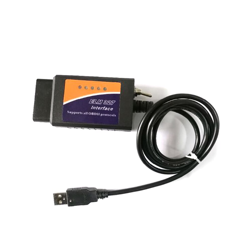 Usb Interface Abs Mini 1Pc OBD2 Usb Diagnostische Kabel Voor Forscan ELM327 Usb Met Schakelaar Mini Obdii usb V1.5 Scanner