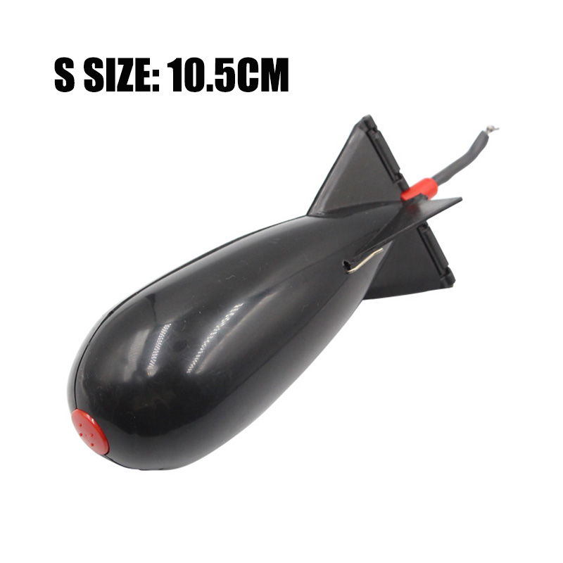 PRO BEROS – roquette de pêche, mangeoires de matériel, chargeur de fusée à granulés, support d&#39;appât, fabricant de matériel, accessoires d&#39;outils de plein air: Black S