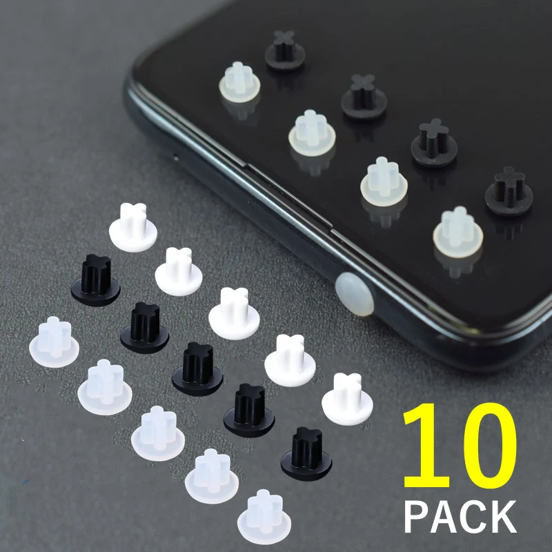 Silicone 3.5mm Earphone Hole Anti Dust Plug for Mobile Phone Tablet Laptop Computer MP3 Headphone Jack Protector Cap Universal