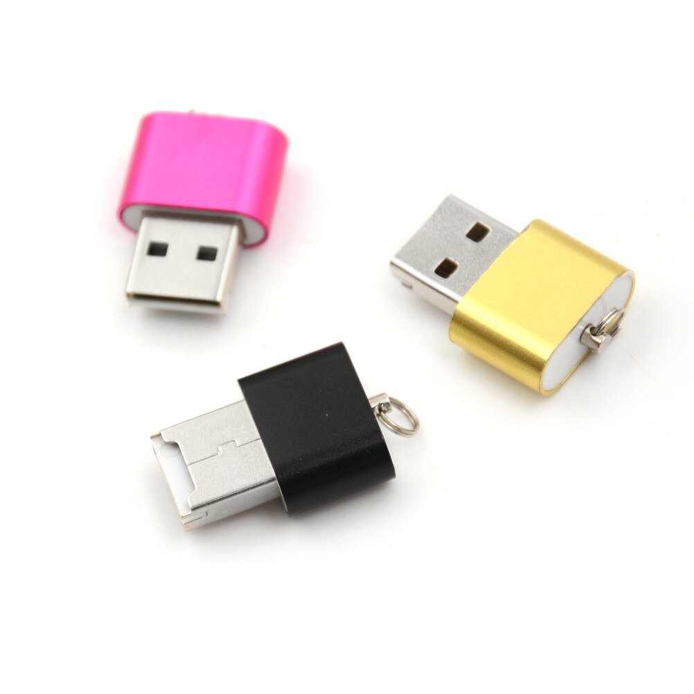 Mini-usb -2.0- speicherkartenleser-adapter mit hoher geschwindigkeit für micro-sd-, tf- und t-flash-speicherkarten (480 mbit 2.0 s) für tablets/smartphones (otg-adapter)