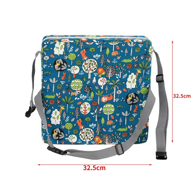 Kinderstoelverhoger, baby-eetkussen, verstelbare, afneembare kinderstoel, stoelverhoger, stoelverhoger