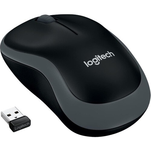 Logitech M185 Draadloze Muis-Grijs