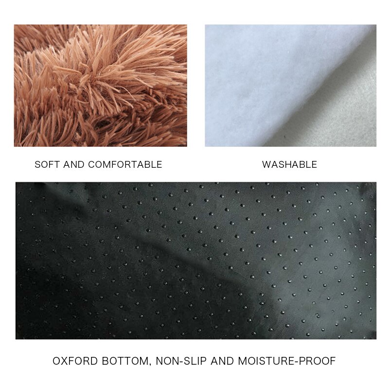 Pet Dog Mat Cat Bed House Fluffy Long Plush Pet Blankets Warm Sleeping Puppy Kennel Pad Cushion for Dogs Pet Accessories