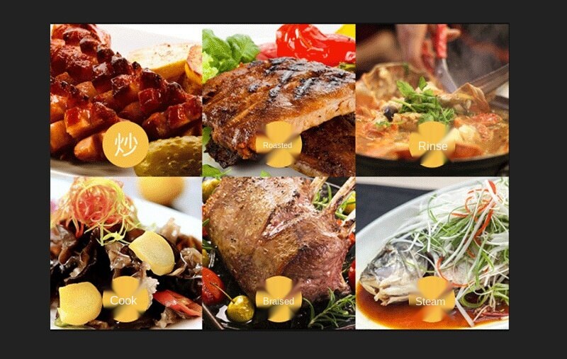 220V intelligent induction cooker home electric stove.