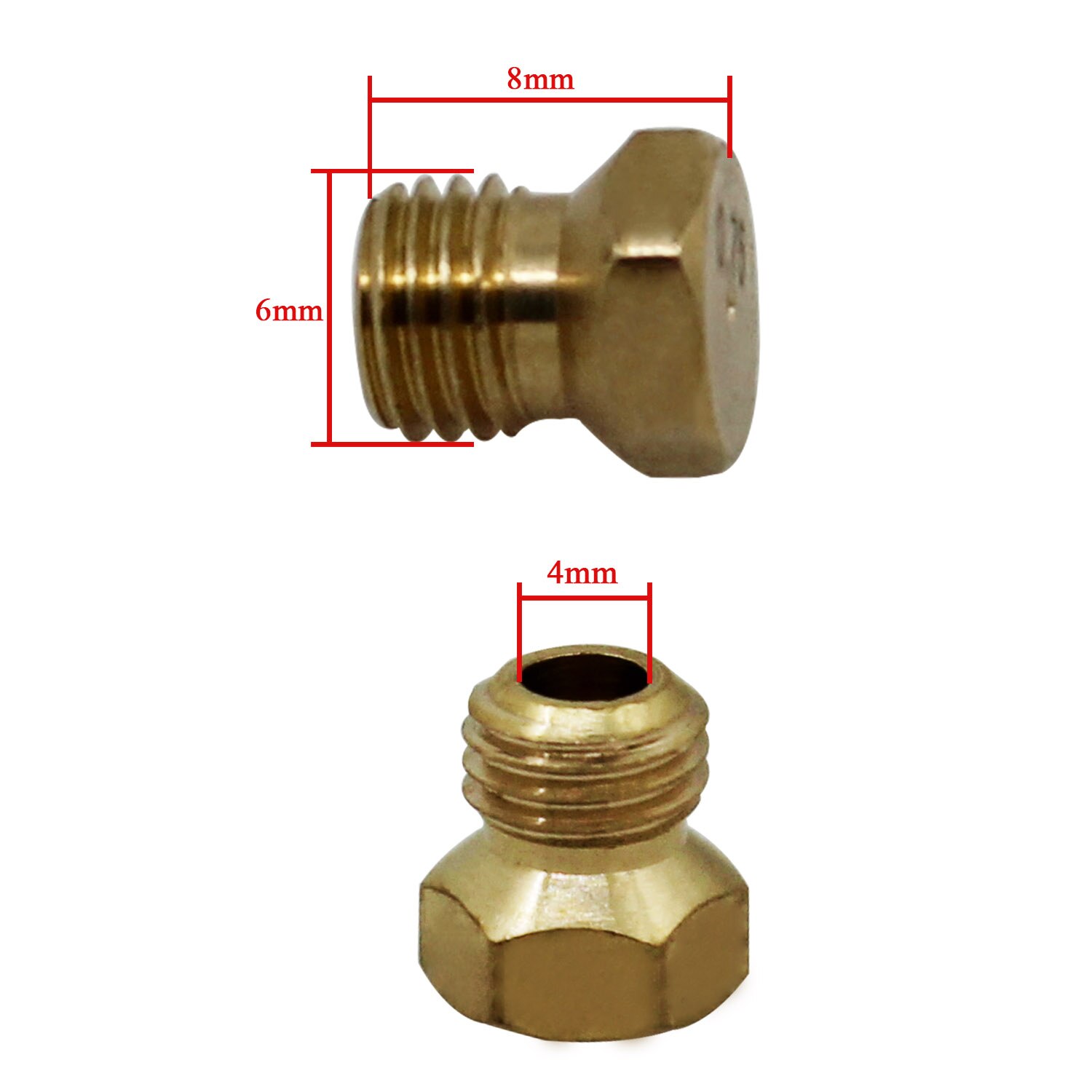 10 pcs Gas range cooktop sabaf type burner nozzle 0.75mm