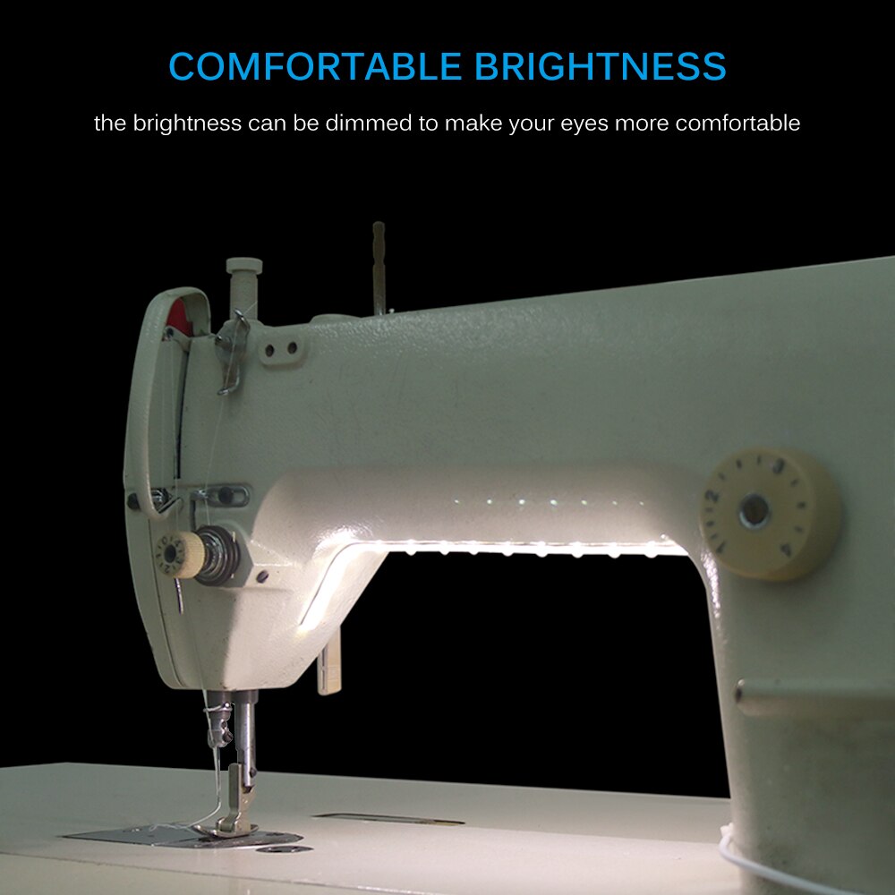 USB Sewing Machine Light Bright Sewing Strip Light With Touch Dimmer USB Power Supply Adjustable length for kitchen cabinet TV