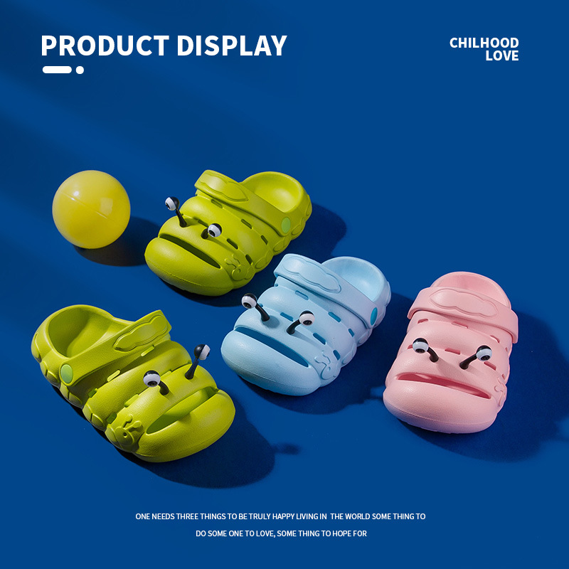 Sandales Caterpillar pour enfants, chaussures de jardin à semelles souples, pour garçons et filles, été