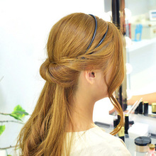 1PC Double Layer Adjustable Head Hair Hoop for Women Girls Best Elastic Band Hair Styling Accessories