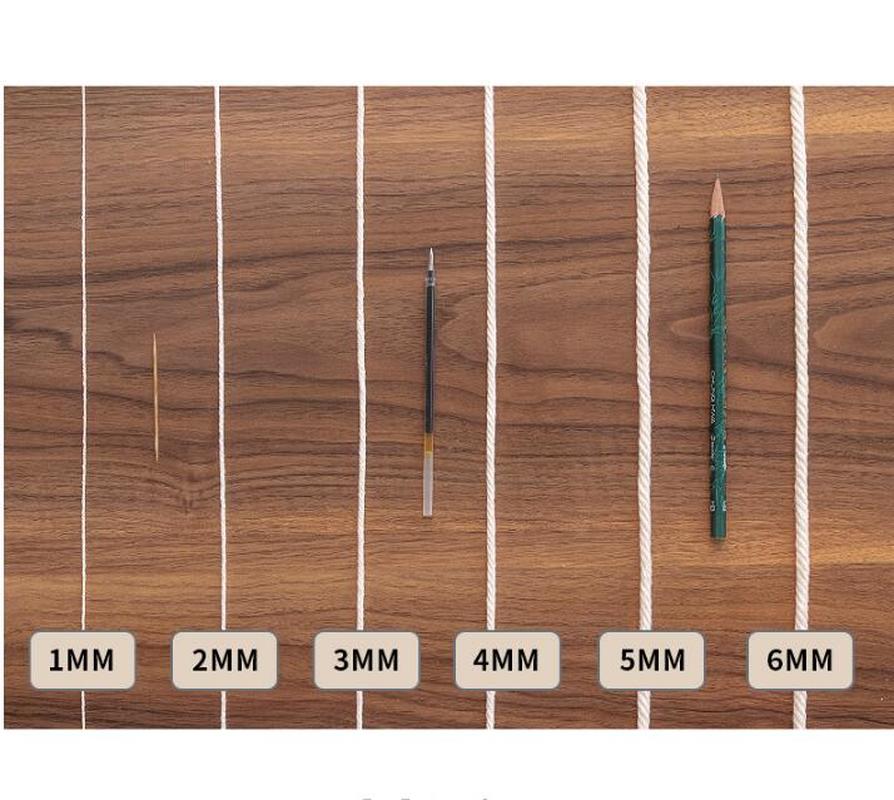 3mm 4mm 5mm 6mm diy macramé touw gedraaide draad katoenen koord voor handgemaakte natuurlijke beige touw thuis bruiloft accessoires