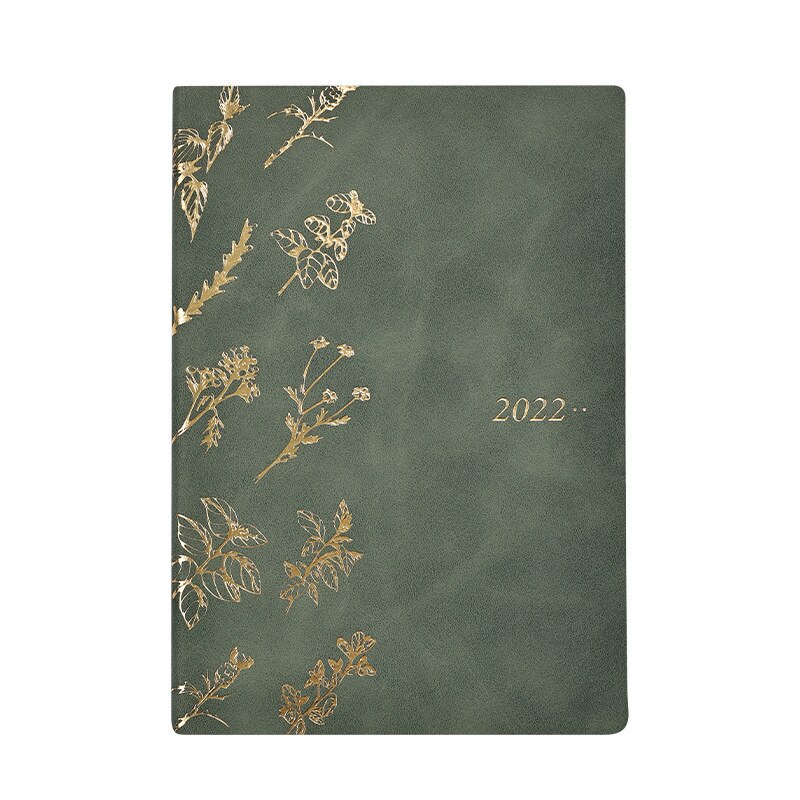Carnet de notes Mini format A7 2022 en cuir Pu, carnet de notes, planificateur, Journal intime, papeterie scolaire, 96 feuilles