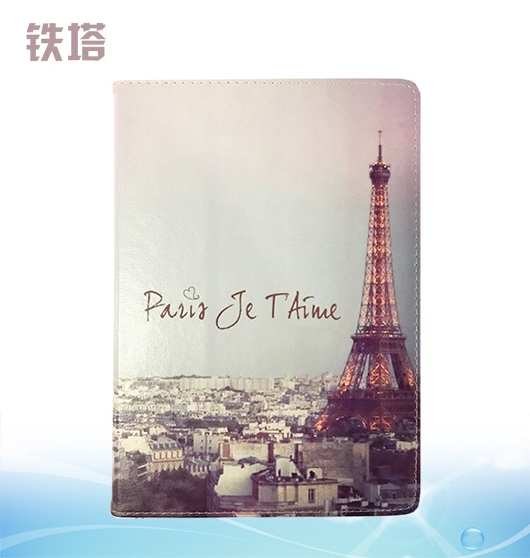 Pu Leather Cover Voor Prestigio Multipad Grace 3101 PMT3101_4G_D 10.1 Inch Tablet Folio Stand Case + Screen Film: style 1