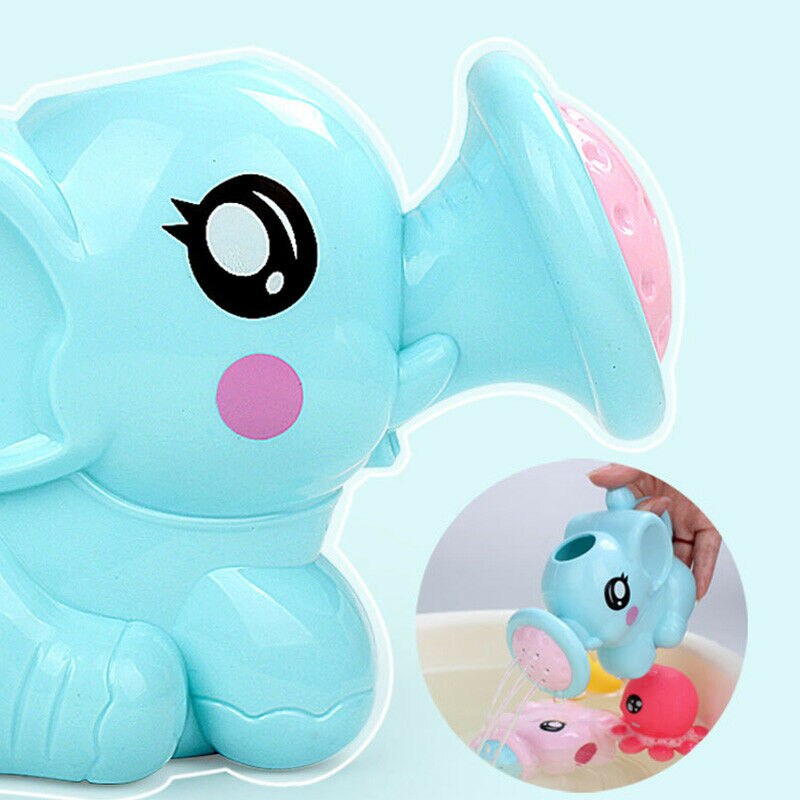 neue Heiße Strand Badezimmer freundlicher Mädchen Jungen Baby Elefanten Baden Wasser Baby freundlicher Dusche Schwimmbad Spielzeug 2 Farben: Blau