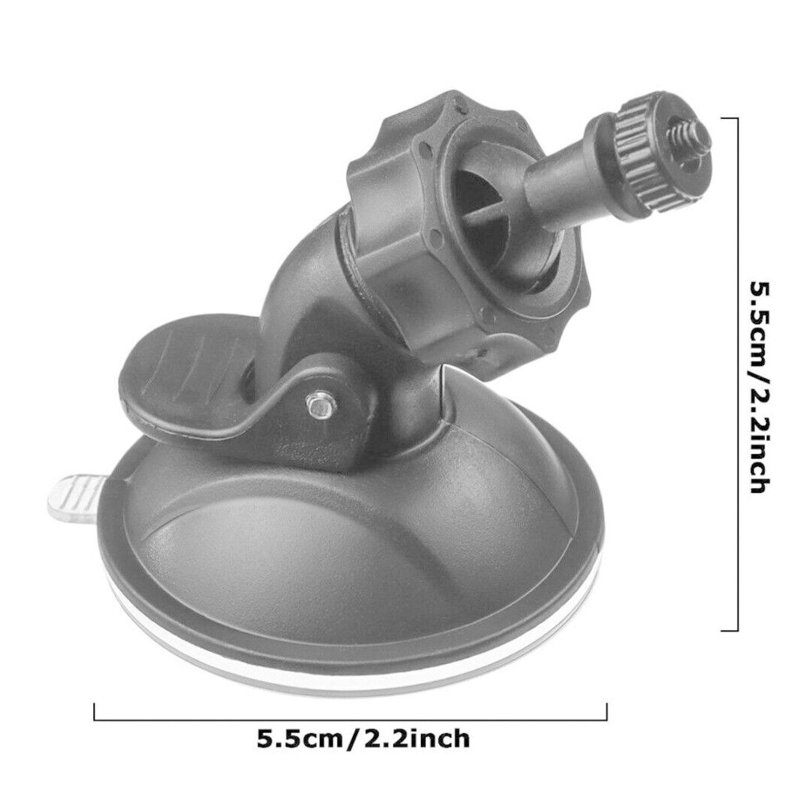 Auto DVR Mount Houder 4mm Schroefkop Voertuig Recorder Beugel GPS Cup DV Houder Sucker Beugel Zuignap Camera DVR W9P5