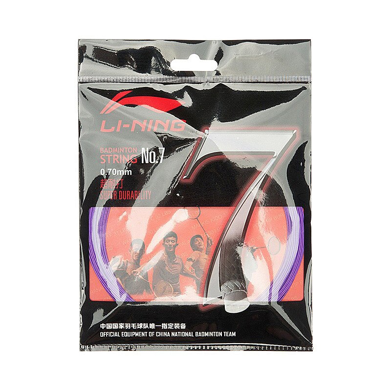 Li-Ning NO.7 Badminton String Super Durability 10M For 1 Piece Racket LiNing li ning Sports Accessory String AXJJ014 ZYF151