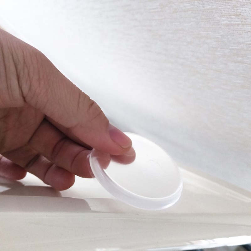 1/6 Stuks Siliconen Deurklink Bumper Zachte Muur Protectors Shield Zelfklevende Deurknop Pads Deurklink Guard Pads