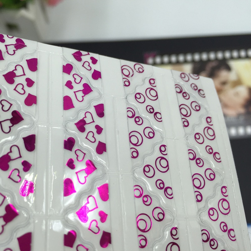 Bronzing DIY album corner stickers Photo stickers DIY Scrapbook Paper Photo Albums Frame Picture Decoration Corner Stickers