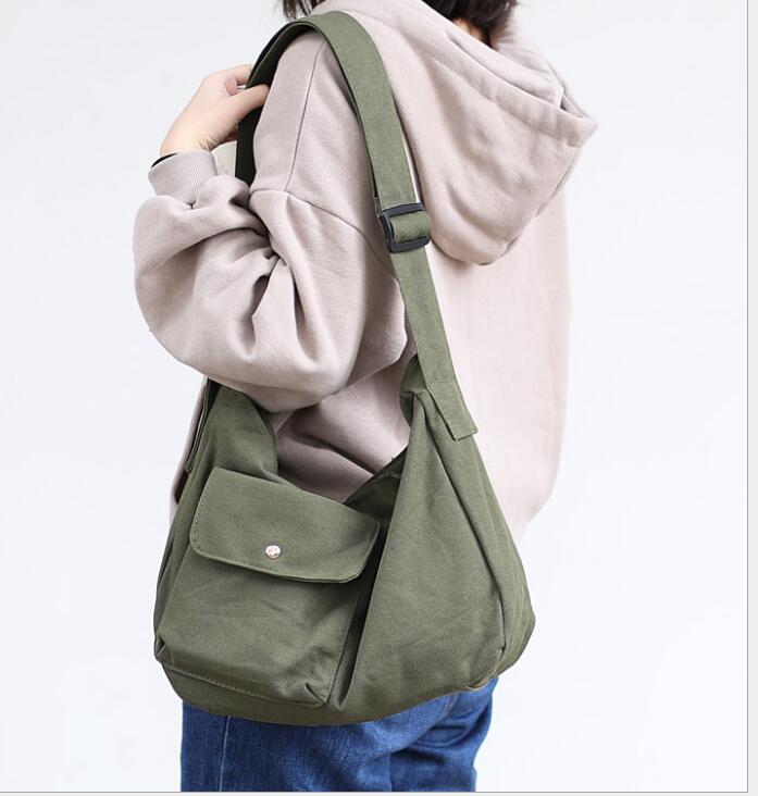 Japan and South Korea simple large-capacity shoulder bag