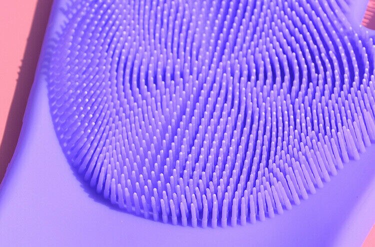 Gants de nettoyage de vaisselle antidérapants | 1 paire, gants de nettoyage de la vaisselle en caoutchouc de Silicone magique, gant de lavage de la vaisselle pour épurateur ménager, outil de nettoyage de la cuisine